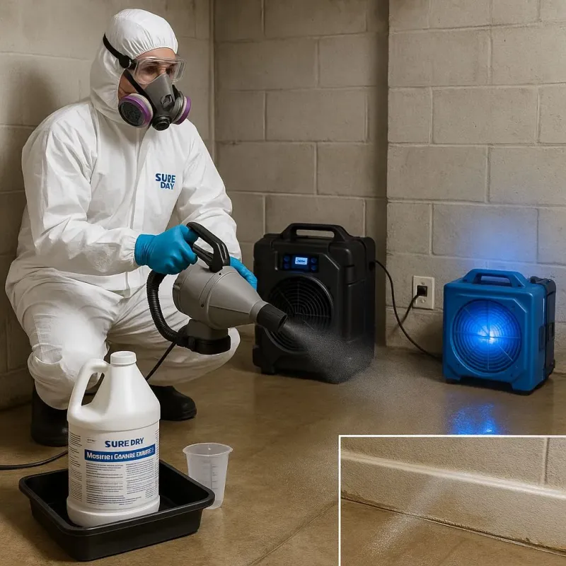 Sanitization and Odor Removal process in Marion County, MS