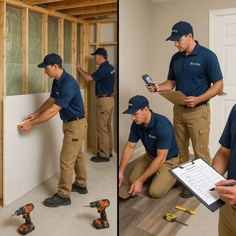 Repairs and Reconstruction process in Marion County, MS